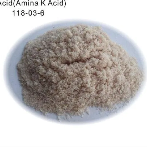 Реактивные красители высокого качества от китайского производителя, Органическая промежуточная K-кислота Cas 86-65-7