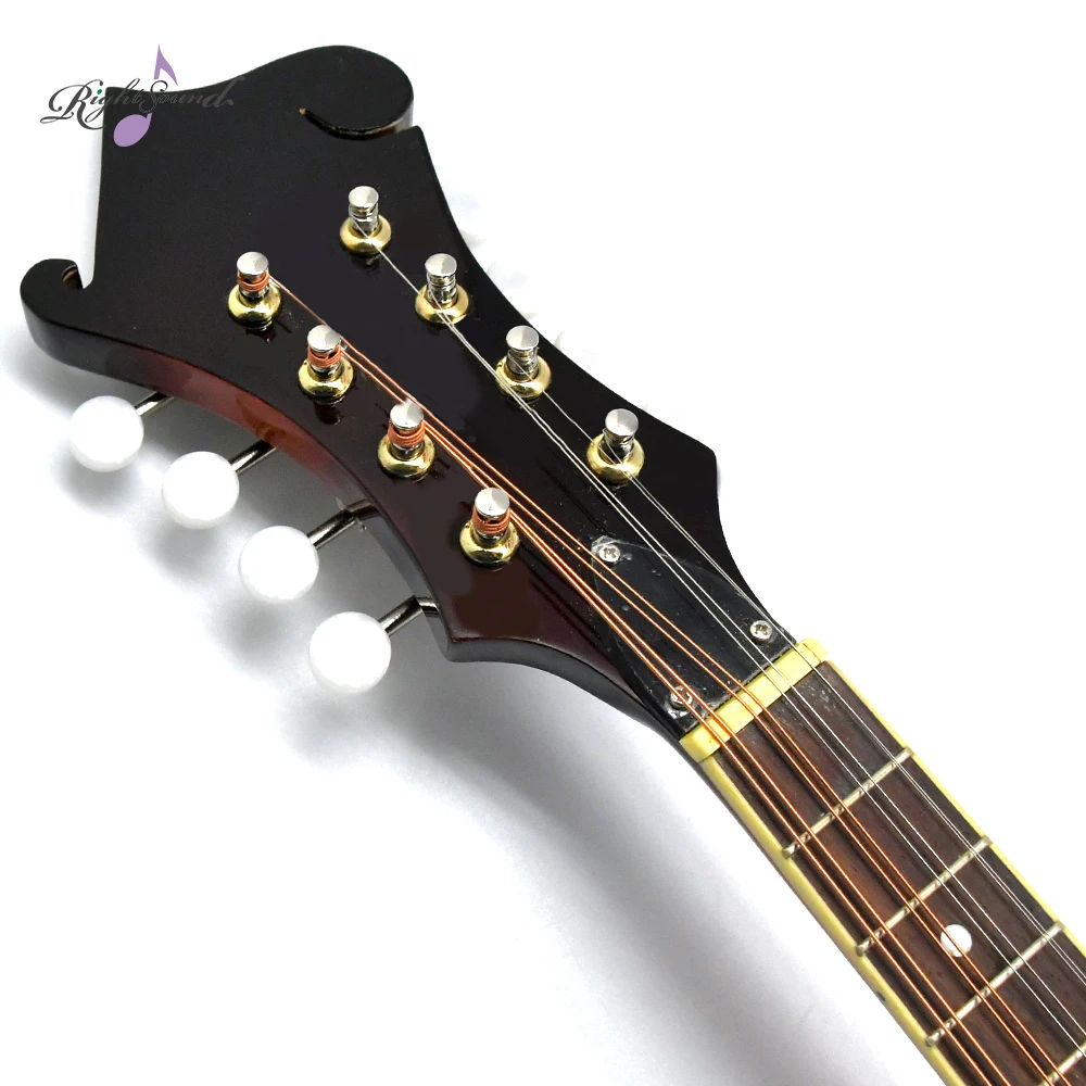 F Style Mandolin Musical Instrument Sunburst Mandoline 8 String Acoustic Mandolin