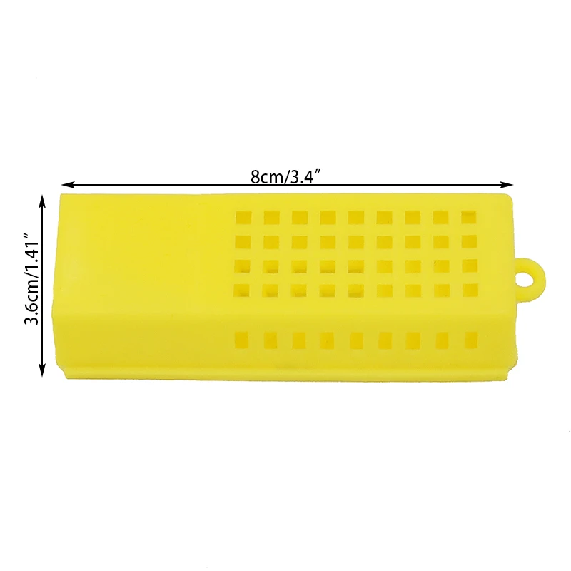 CHINABEES 10 Pcs/lot Cage Catcher Plastic Beekeeping Travelling Butler 7.9 X 3.6 1.4cm Professional Queen Bee