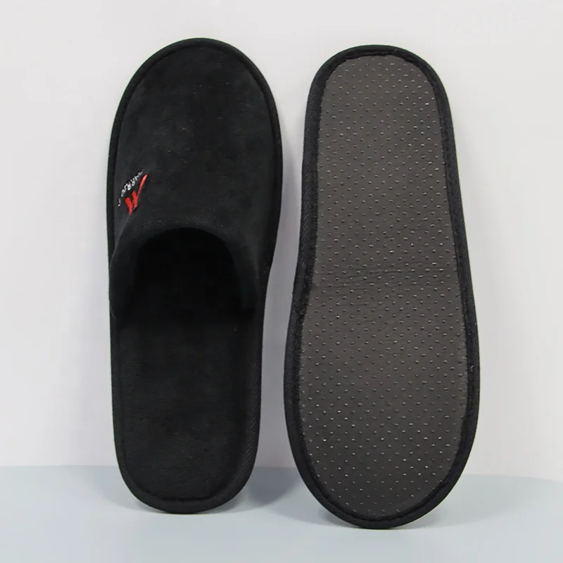 Factory Direct Sale Customized Spa Hotel supplies disposable Luxury Hotel disposable Slippers 5 Star Hotel
