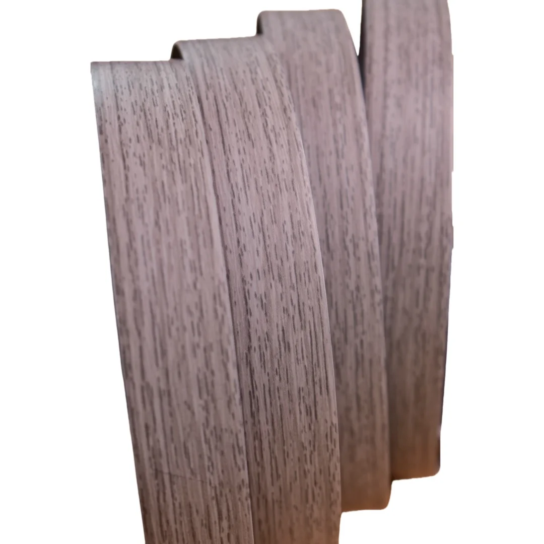 2024 Hot Selling High Quality Wood Grain PVC Edge Strips Factory Direct-Wood Grain Edge Banding Rolls