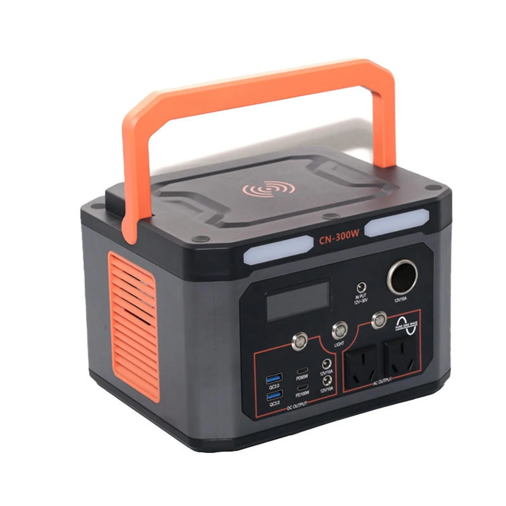 China Wholesale Best Price Mobile Lithium Ion Battery 300W Portable Power Station  For Camping Emergency