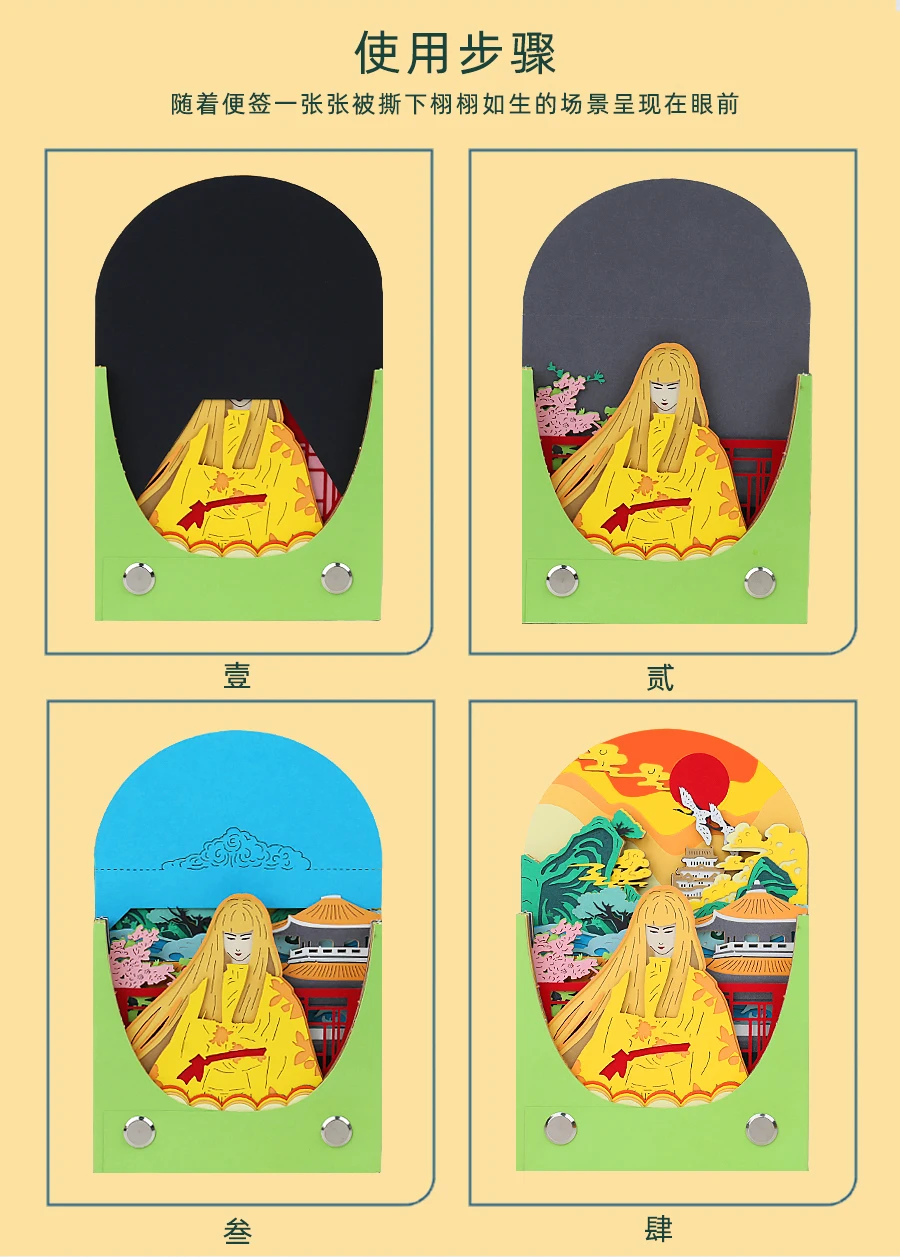 2020 Wholesale  Japanese Style Creative Vintage Promotion OEM New Design Paper Laser Unique Sticky Note Cute Tabs Pads