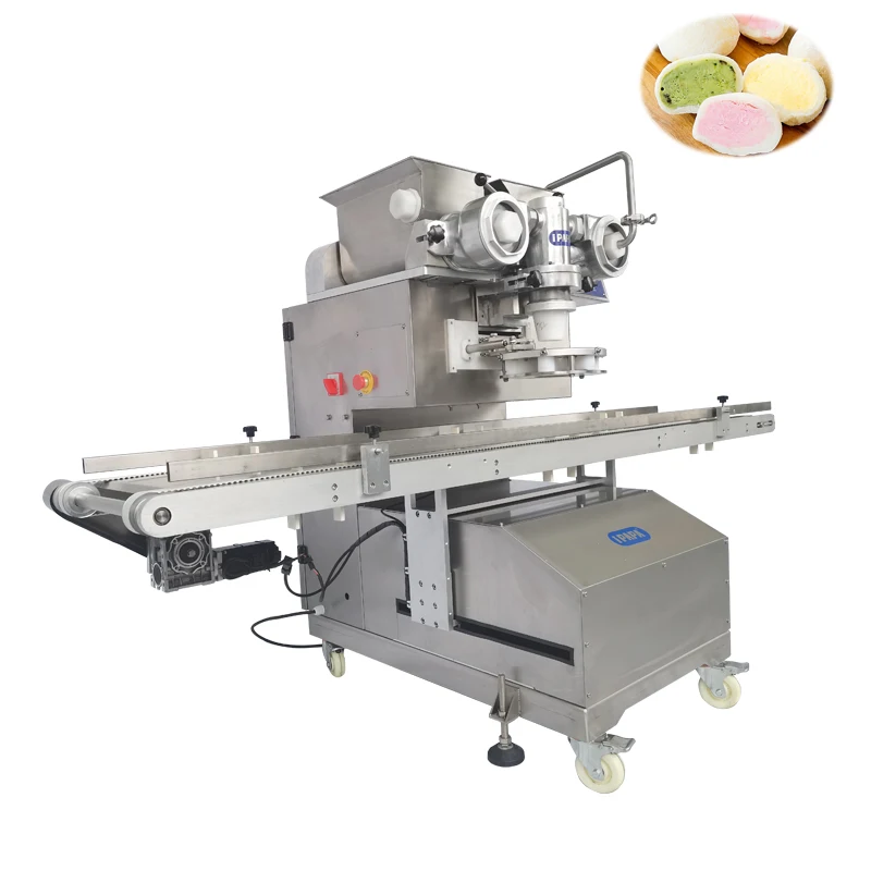 Full Automatic High Speed Sweet Japanese Rice Cake Daifuku Mochi Ice Cream Making Machine