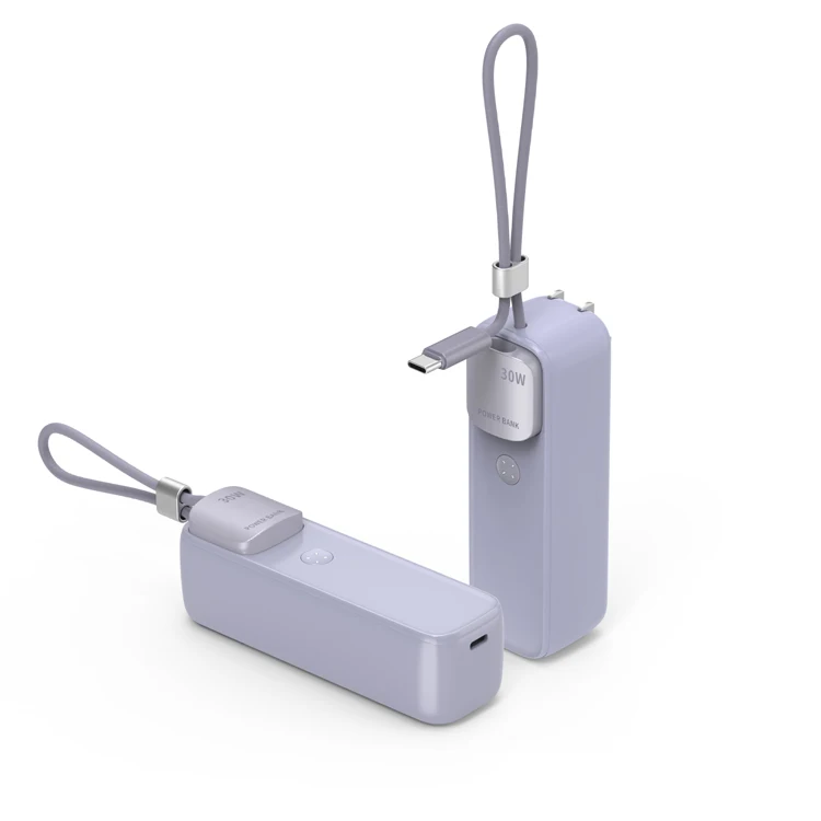 Мини портативный 20 Вт USB-C Быстрая Зарядка power bank с usb-c на usb-c кабель 5000 мАч powerbank для всех телефонов
