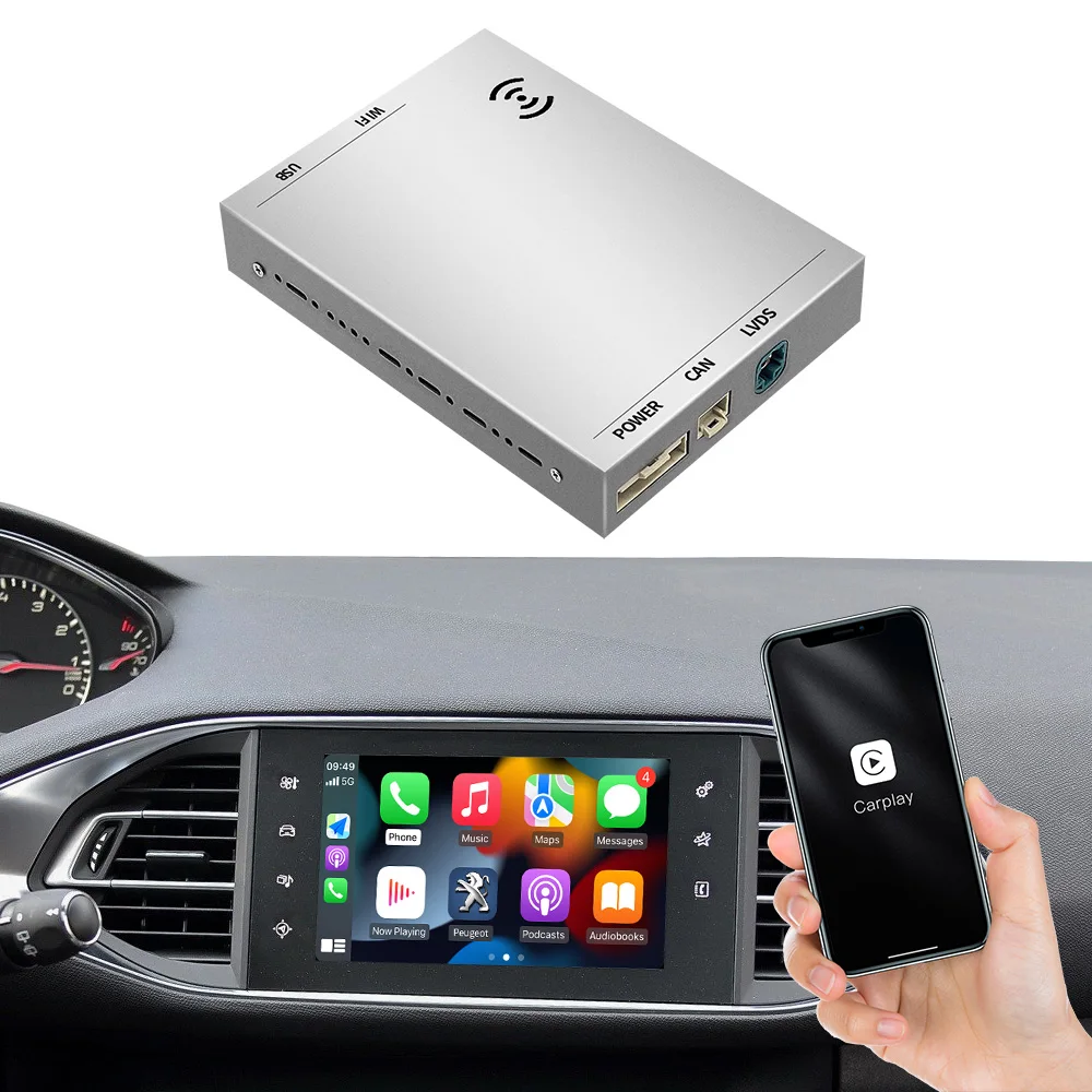 CARABC беспроводной Apple Carplay Android авто для Peugeot Citroen SMEG & MRN NAC декодер автомобильный android плеер
