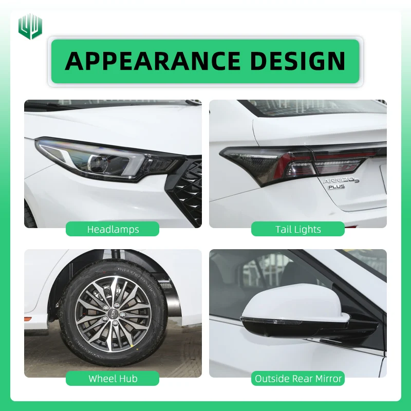 Hot selling Cheap chery arrizo 5 plus 2021 Small Gasoline Sedan chery arrizo 5 plus high speed in stock Deposit
