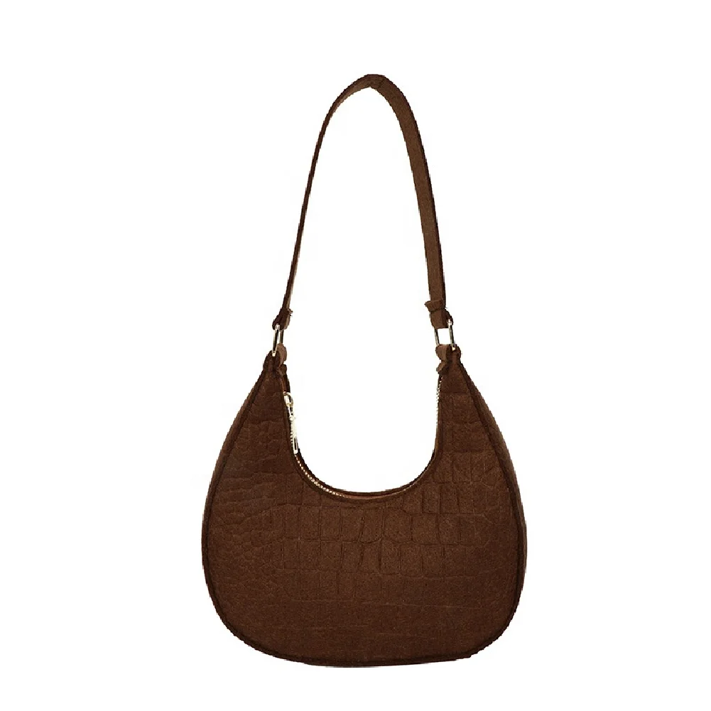 2024 Korean Summer Storage Underarm Leisure Shoulder Clutch Bag for Ladies Solid Color Trendy Cross Fashion Handbag