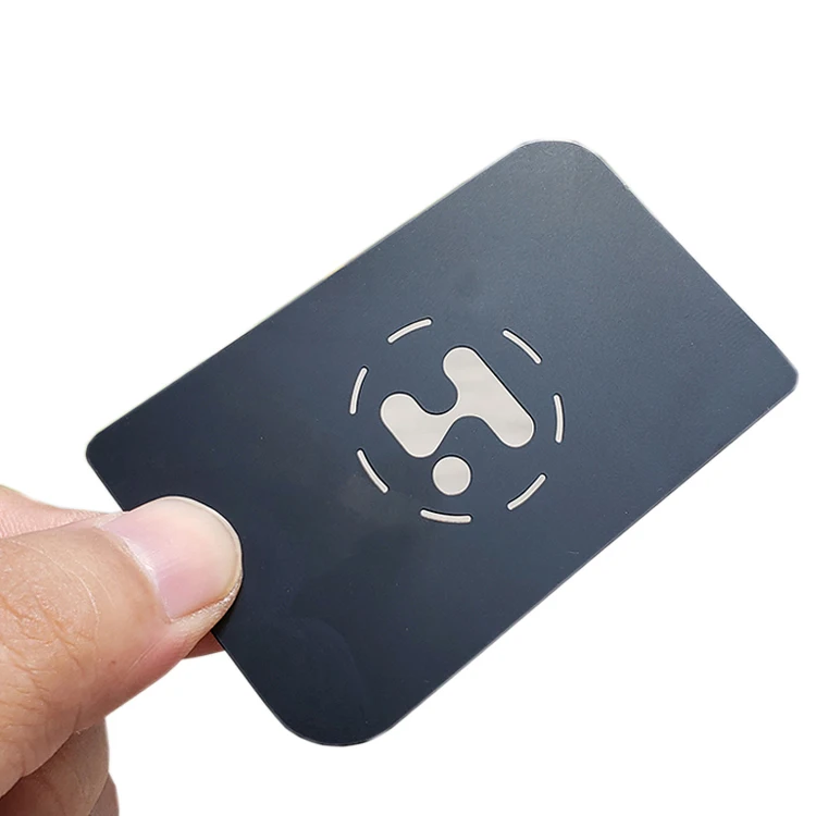 Personalized Custom Luxury Laser Cut Engraved Printing VIP Visiting Stainless Steel Metal Business Cards