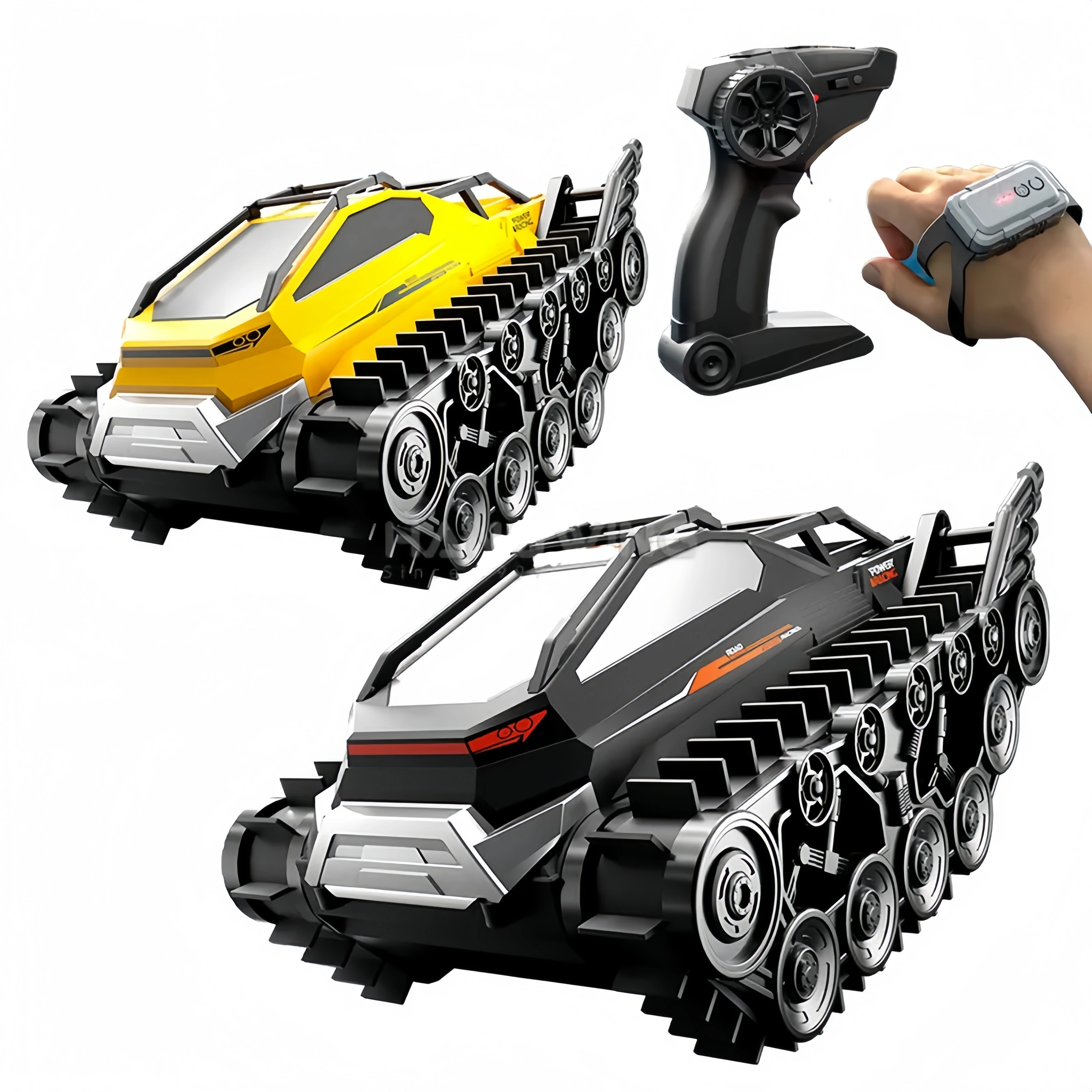 Hot Sale 4WD RC Car 2.4G Amphibious 4 Wheel Remote Control Truck Climbing Off Road Waterproof Armored Vehicles RC Car Toys