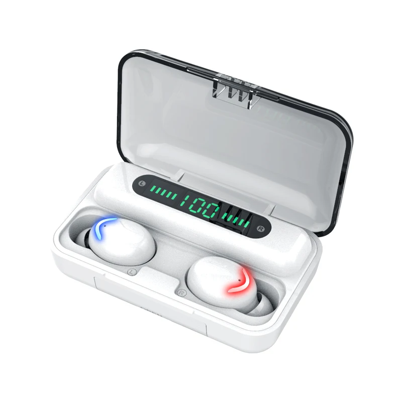 Горячая Распродажа наушники-вкладыши Tws с f9-5 In-Ear Hands-Free наушники Игровые микрофоном LED шумоподавление