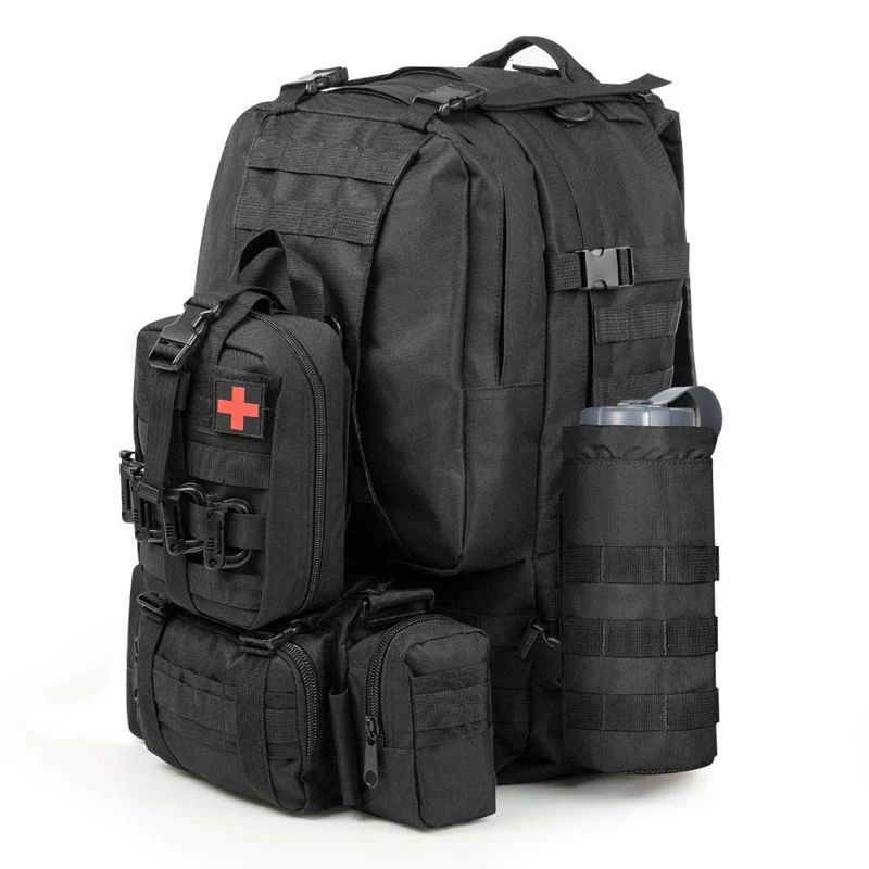 Outdoor Breathable Equipped With Tactical Medical Vest Accessory Bag, Wear Belt, Bullet Clip Double back Bag