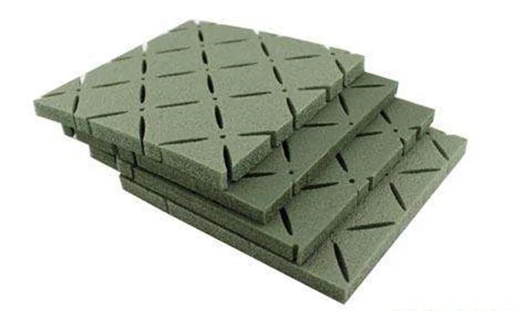 10mm thick Shock pad layer shock mat for synthetic turf elastic layer