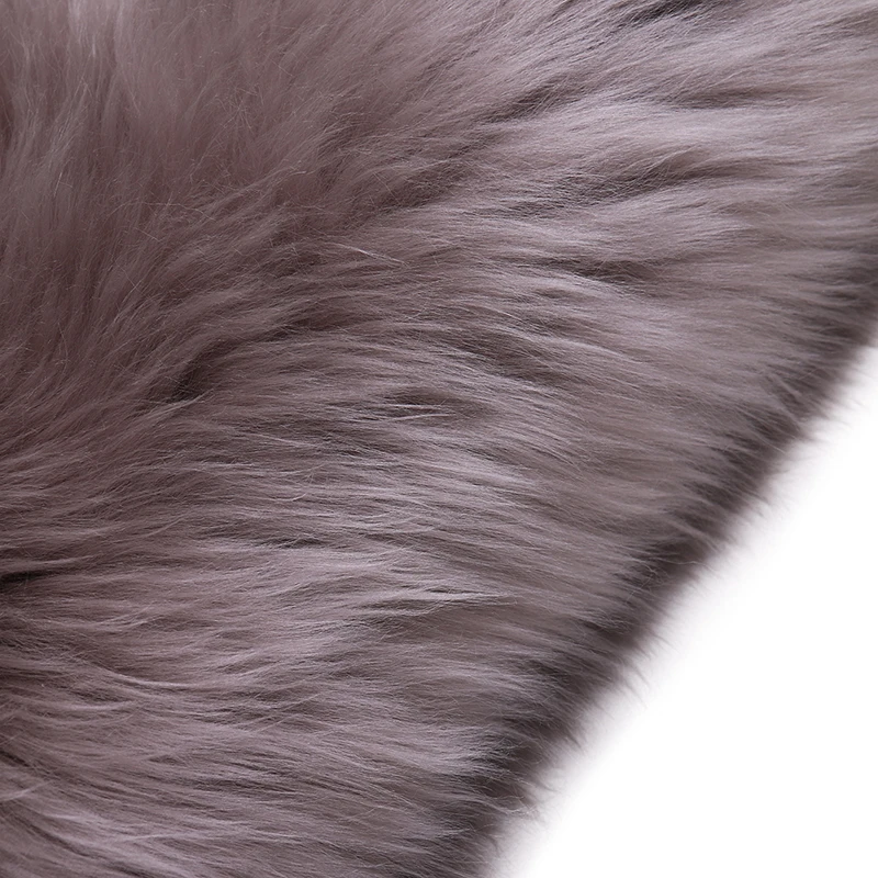 Soft Plush Fur Area Rug for Living Room Fluffy Fur Rug Custom Luxury Sheepskin Fur Carpet and Rug