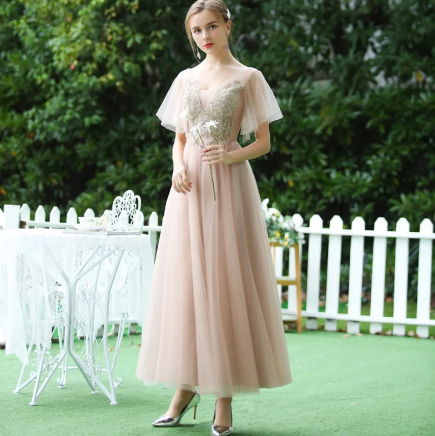 2021Latest Teal Green Mermaid Bridesmaid Dress Long Mixed Style Women Formal Wedding Party Gowns Dress