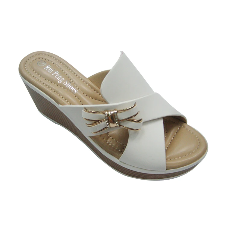 Factory direct sales summer chinese latest design slippers heels