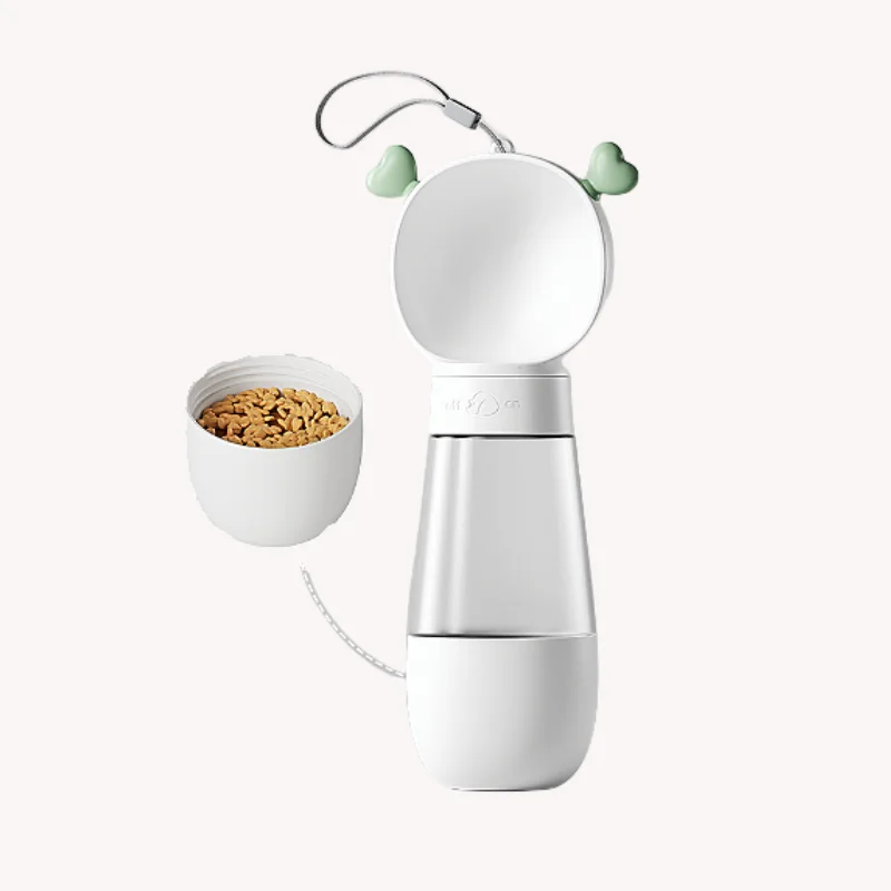 PET Portable Dog Bottle Dispenser Pet Kettle Water Bowl Dog Travel Water Bottle for Outdoor Hiking and Travel