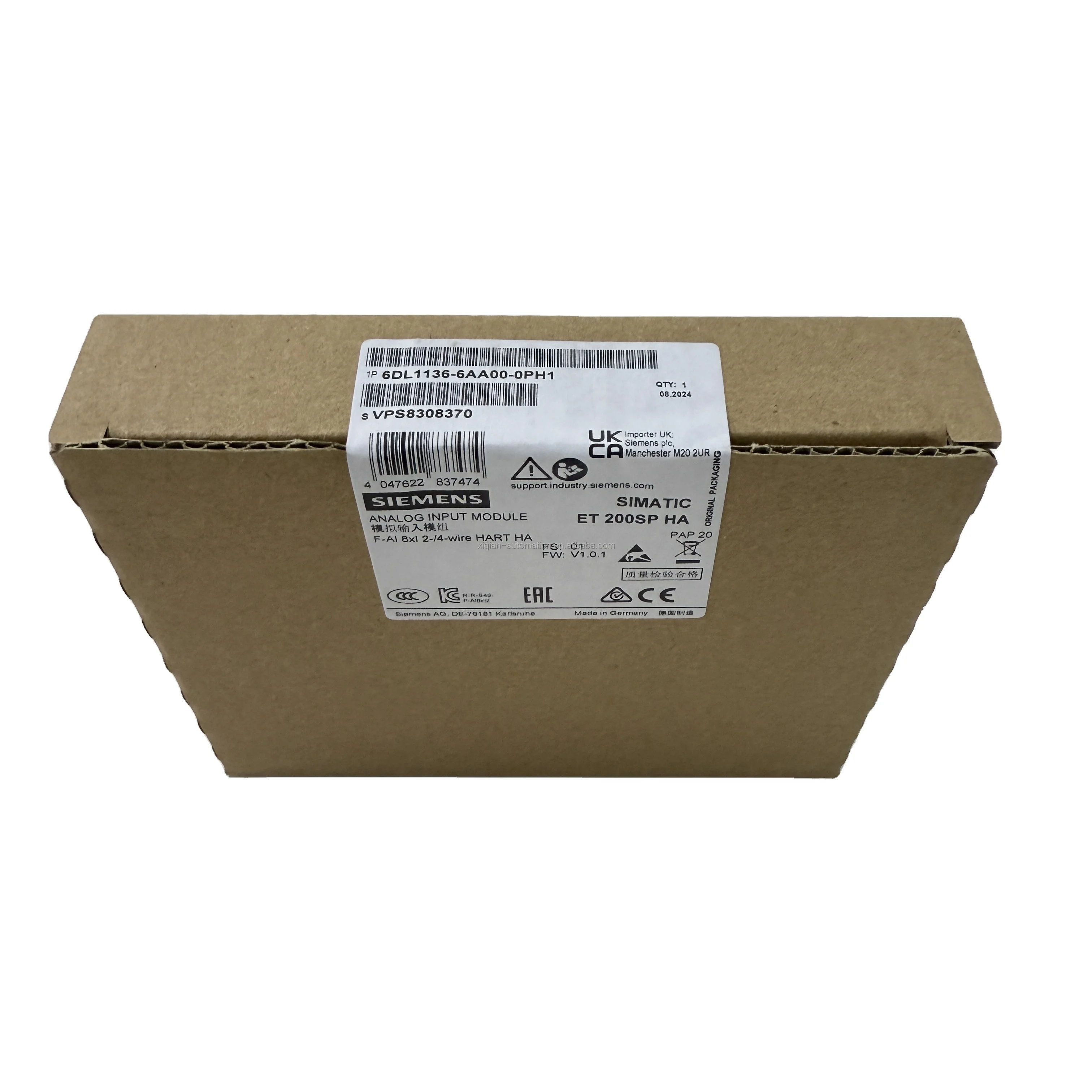 В наличии цена S7-300 6ES7317-2EK14-0AB0 S7 300 SIMATIC CPU логотип siemens plc модуль