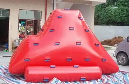 Factory 0.9mm PVC Tarpaulin Inflatable Iceberg Water Park Toys,Inflatable Water Iceberg for adults and children