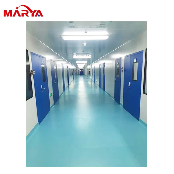Модульная Чистая комната из нержавеющей стали ISO класса 7 без пыли, сборная Чистая комната