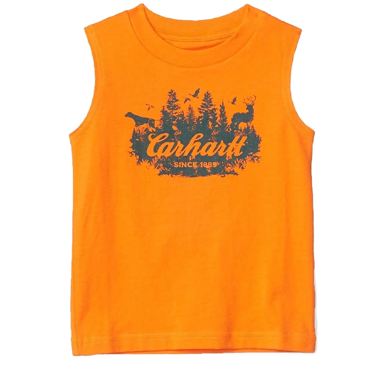 Wholesale Knitted Casual 100% Cotton Animal Children Boys Tank Top From Bangladesh