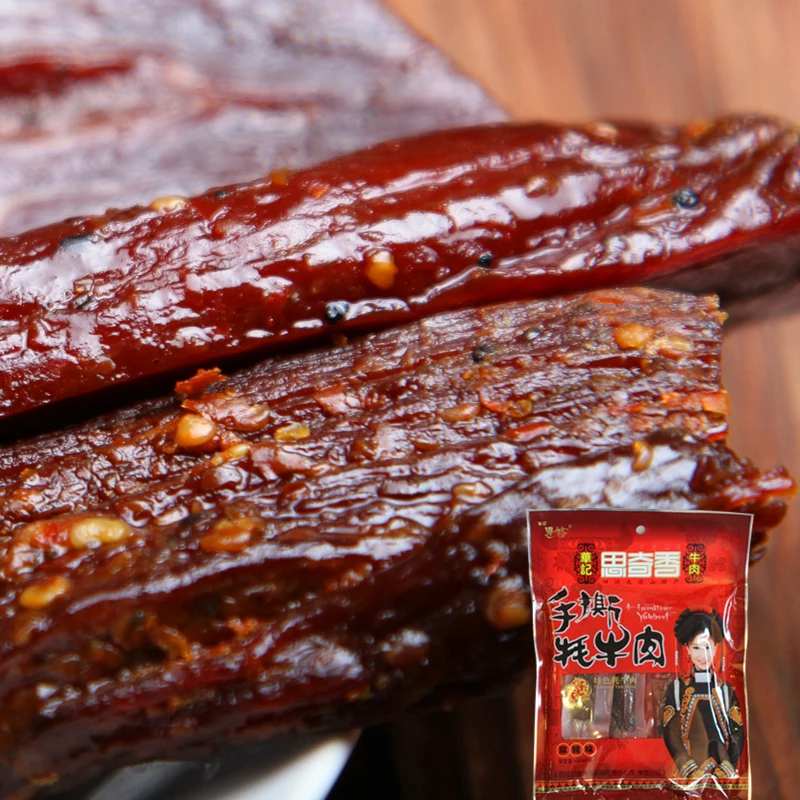 Grassland stocking meat quality beef Shredded Beef with dried