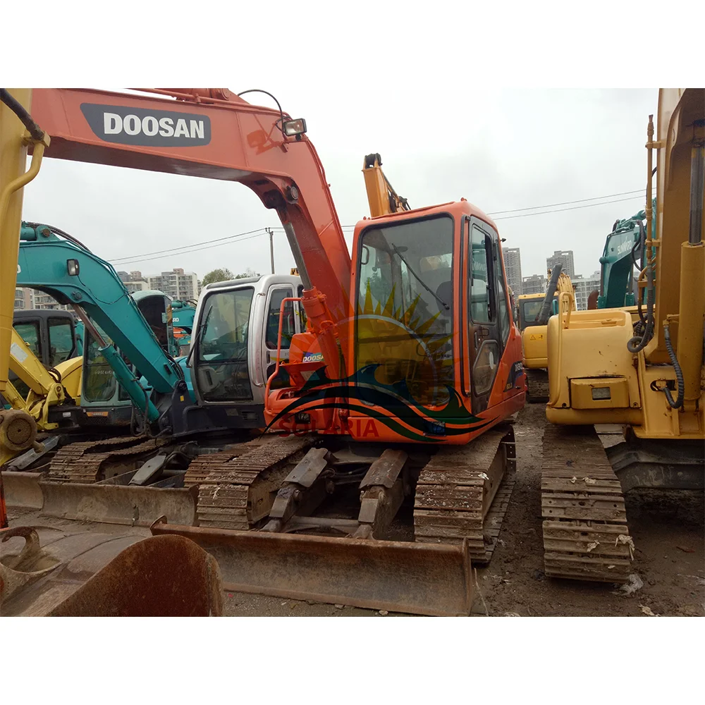 Б/у экскаватор инженерное строительное оборудование 8 тонн Doosan DH80 небольшие мини б/у экскаваторы