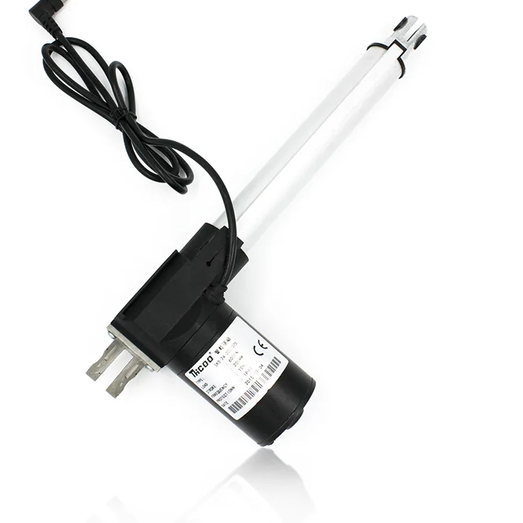 THCOO 24VDC Recliner 84.4mm Chair Parts Linear Electric Actuator 200kg Electric Linear Actuator Dental Lifting Motor
