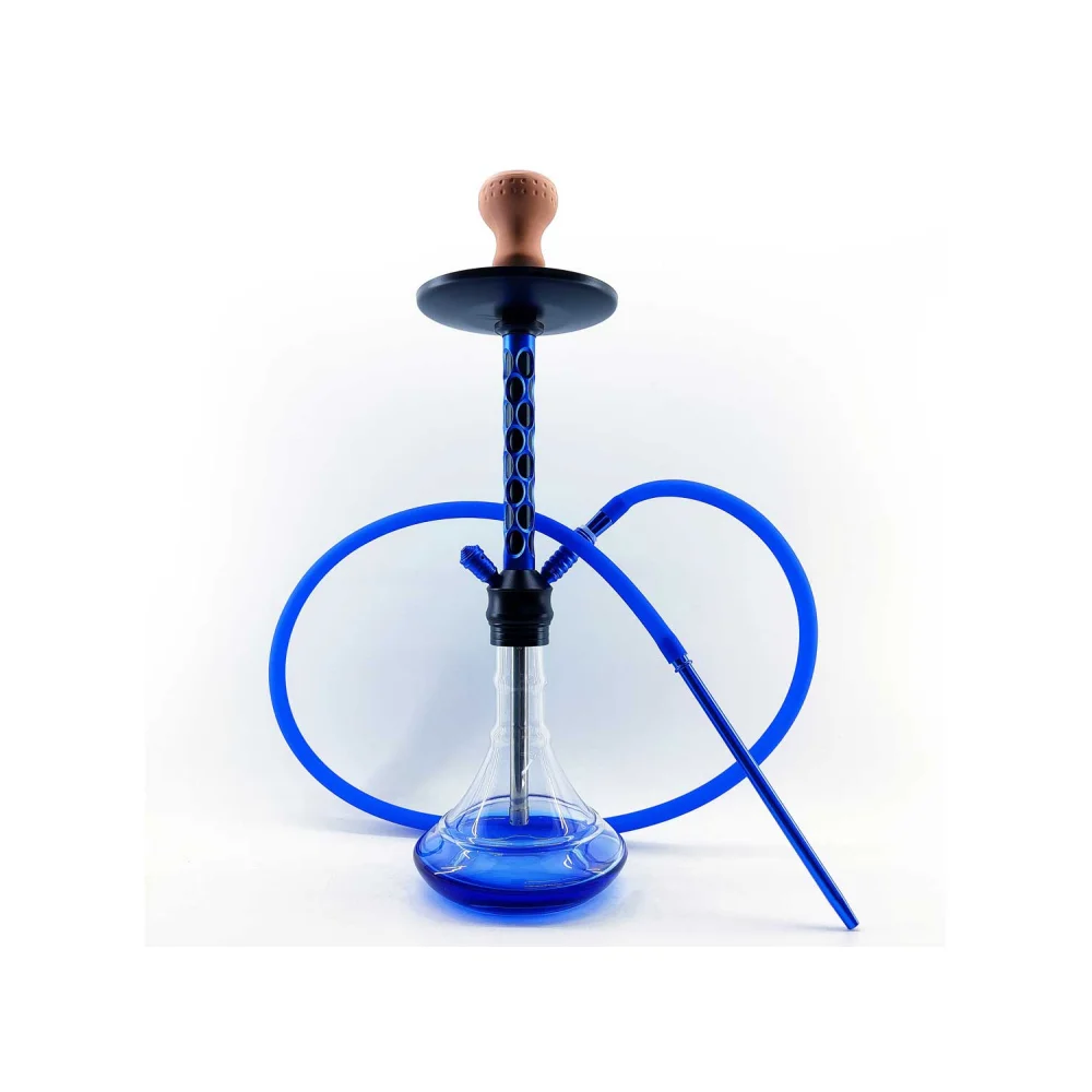 Factory source supply hookah manufacturer double tube large size hookah, acrylic wheel shisha hookah