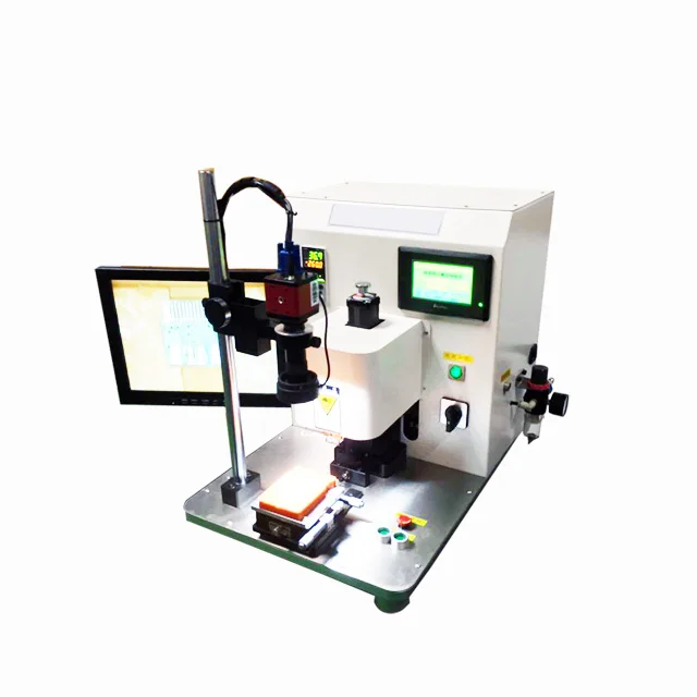 Factory price hot bar pressing soldering FPC flat cable soldering machine with servo motor