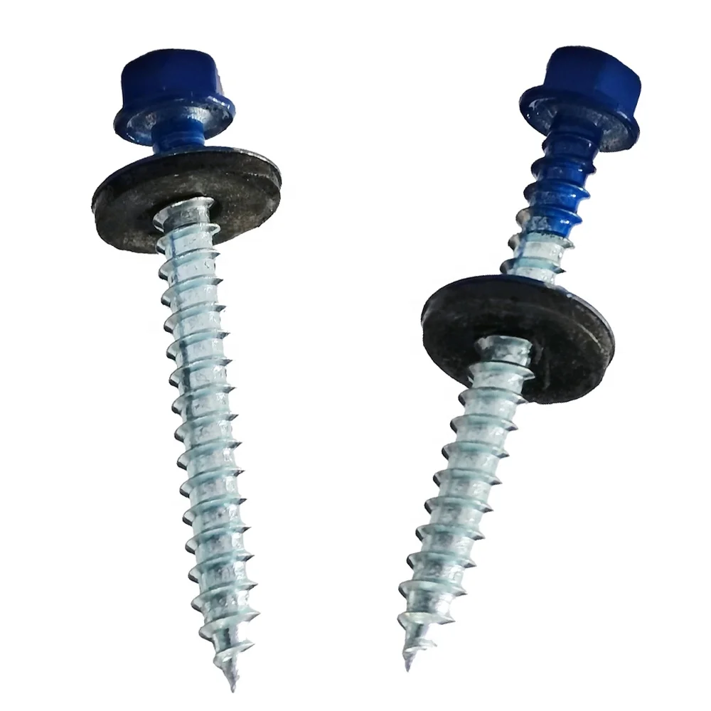 Zine Plated Metal Self Tapping Screws Customizable Specification Size Cross Recessed Countersunk Head Self Tapping Screw