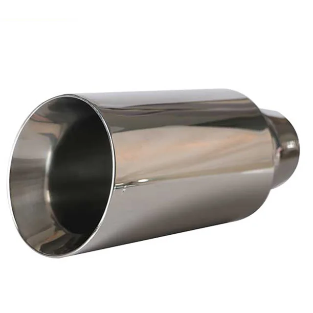 
GRWA custom High Quality Stainless steel Universal Exhaust Tip pipe inlet 70 90 mm for akrapovic 