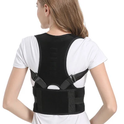 Корректор осанки для женщин фиксатор кифоза регулируемый удобный сколиозный Пояс для коррекции спины