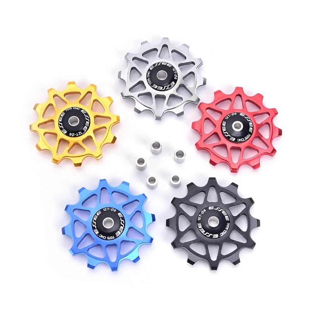 12T Jockey Wheel Road MTB Guide Bike Ceramics Bearing Bicycle Parts Bicycle Ceramics Rear Derailleur Dropshipping OEM