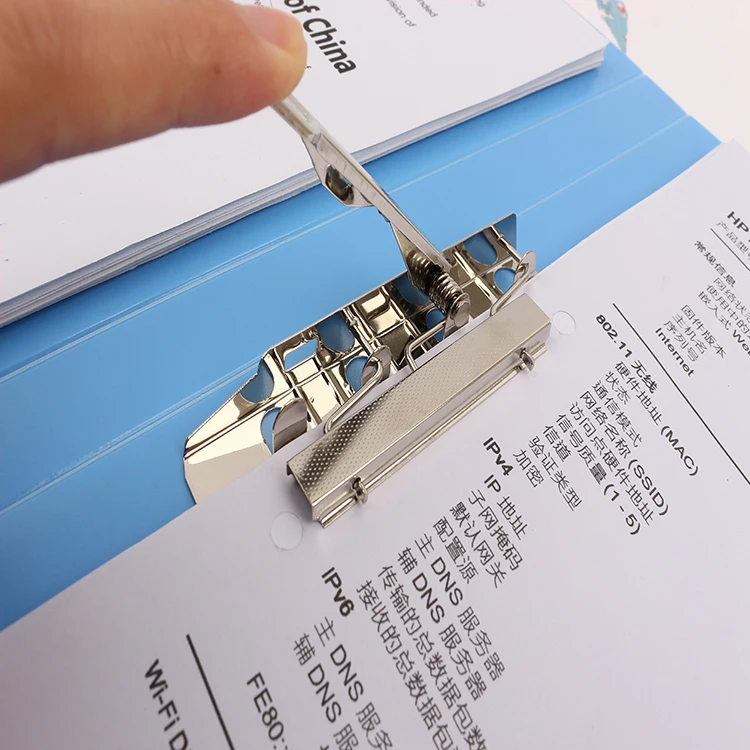 
Factory direct production high quality a4 size plastic file folder PP office report A4 paper types 