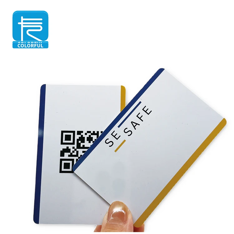 Customizable PVC ID Card Blank White Plastic Magnetic Card for Offset Screen Digital Printing