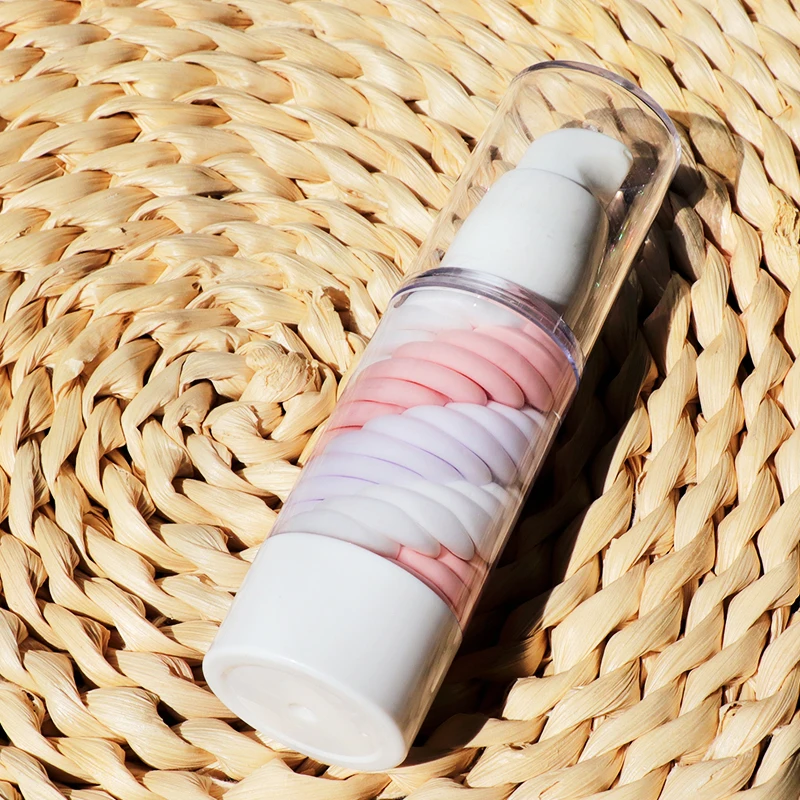 Natural organic facial care tricolor brightening isolation color makeup lasting whitening and rejuvenating face cream