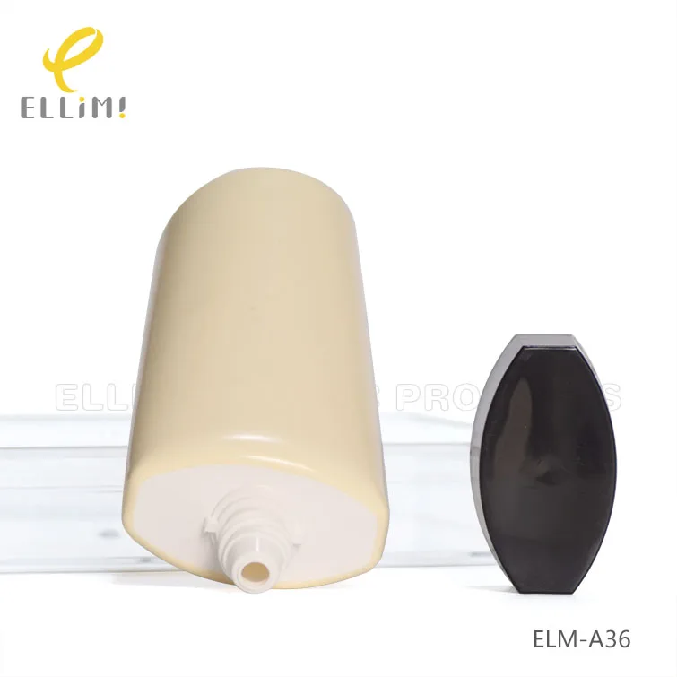 100-220ml oval empty cosmetic tube with screw cap  for all kinds of hand cream or lotion
