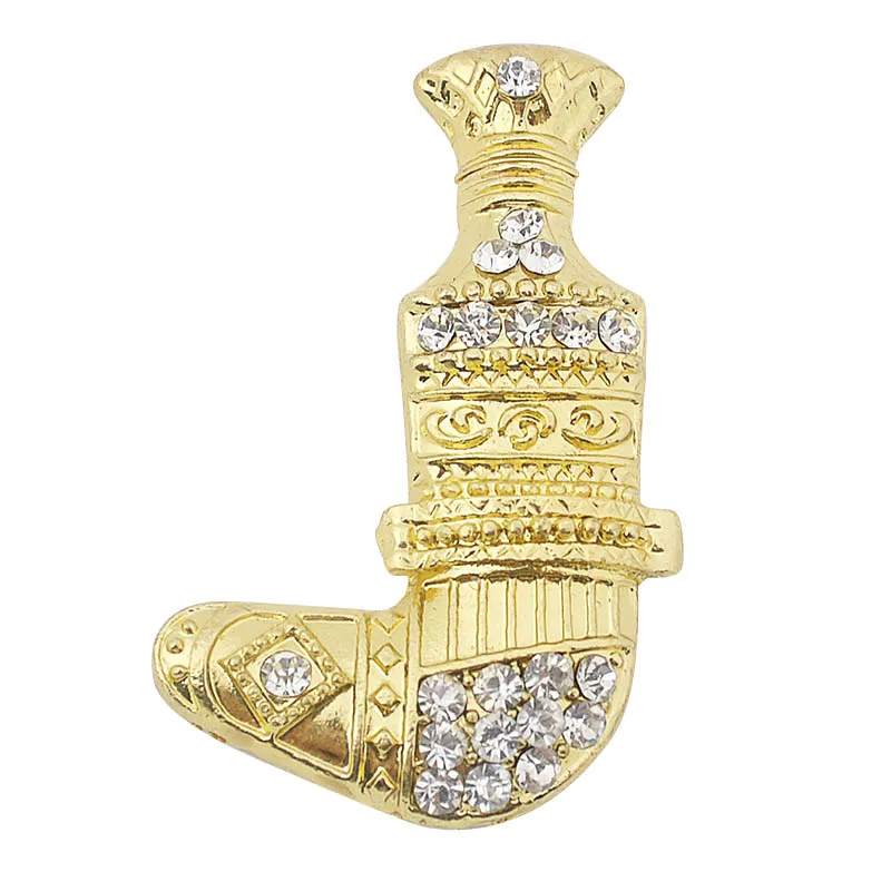 Dubai dagger fridge magnet custom alloy crafts diamond tourist souvenir creative fridge magnet