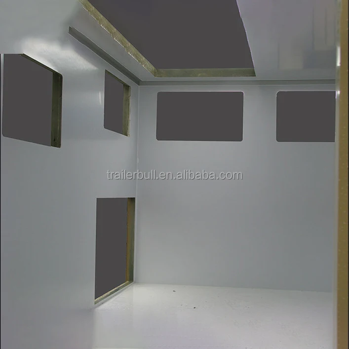 Customized Cab-Over Empty Truck Camper Shell for DIY Alcove Truck Camper RV Motorhome Caravan and Campers trailers