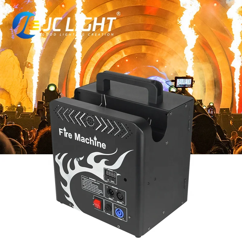DMX Control 3 Head Stage Effect Outdoor Flame Machine Fire Machine