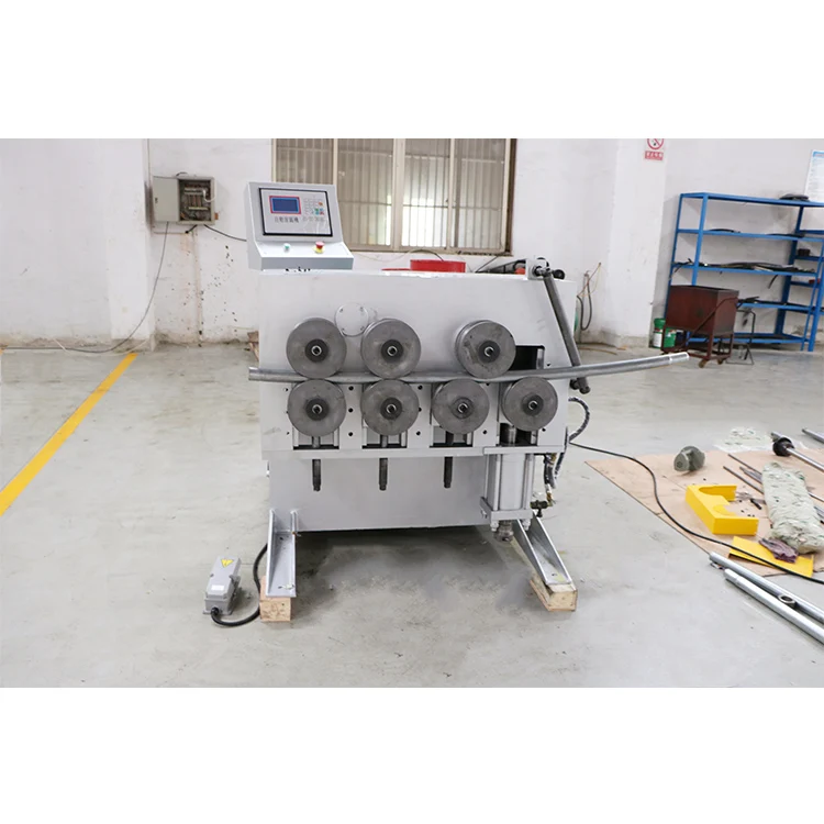 cnc 7 roller electric rolling pipe bender machine