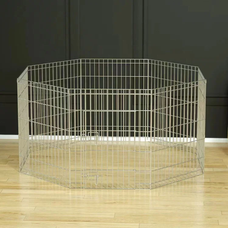 Eaynon Customize Midwest Outdoor Large Portable Foldable Metal Animal Dog Playpens Pet Puppy Dog Exercise Play Pen