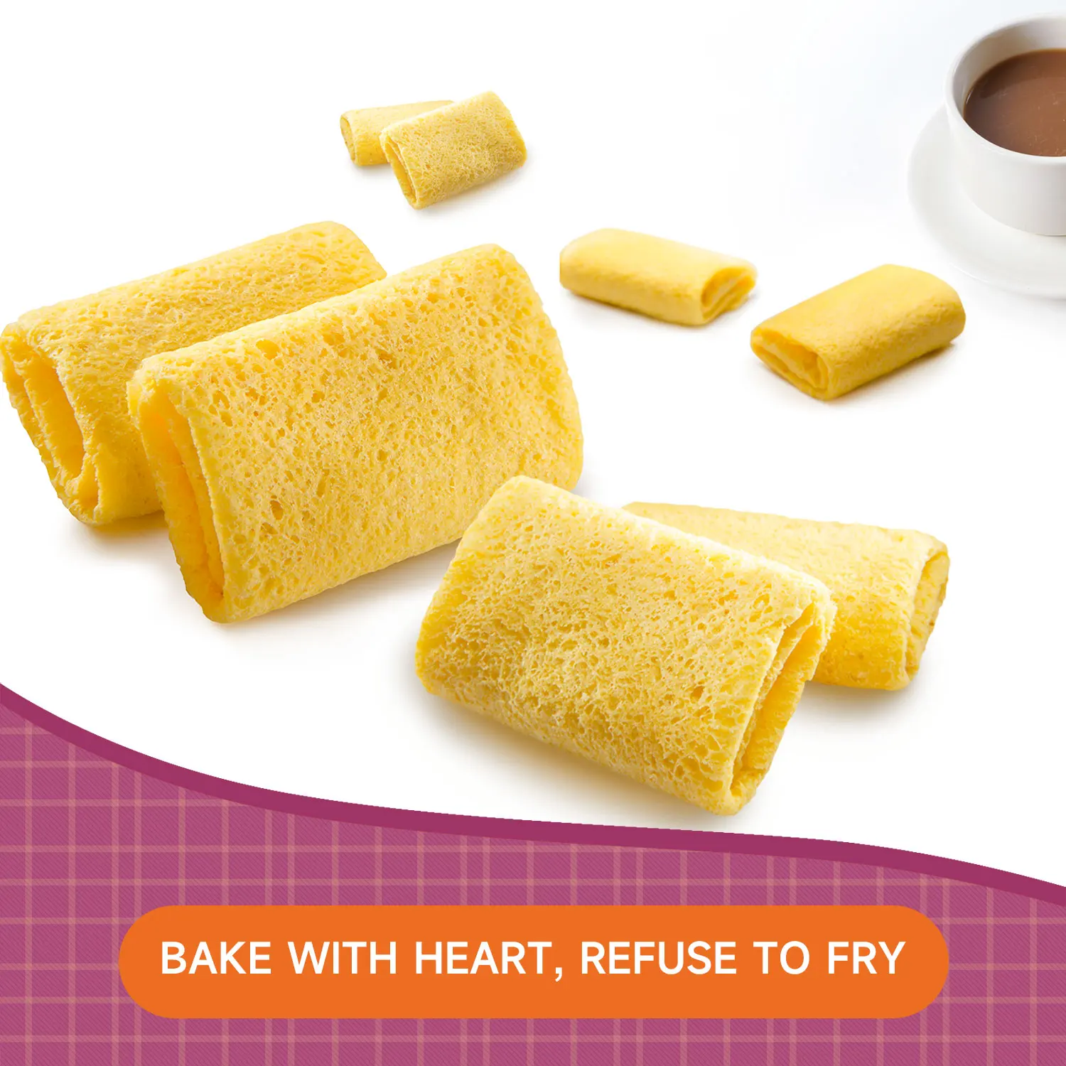 Высококачественная подарочная закуска 88 г хрустящее печенье в рулоне Феникс хорошего дня печенье растение