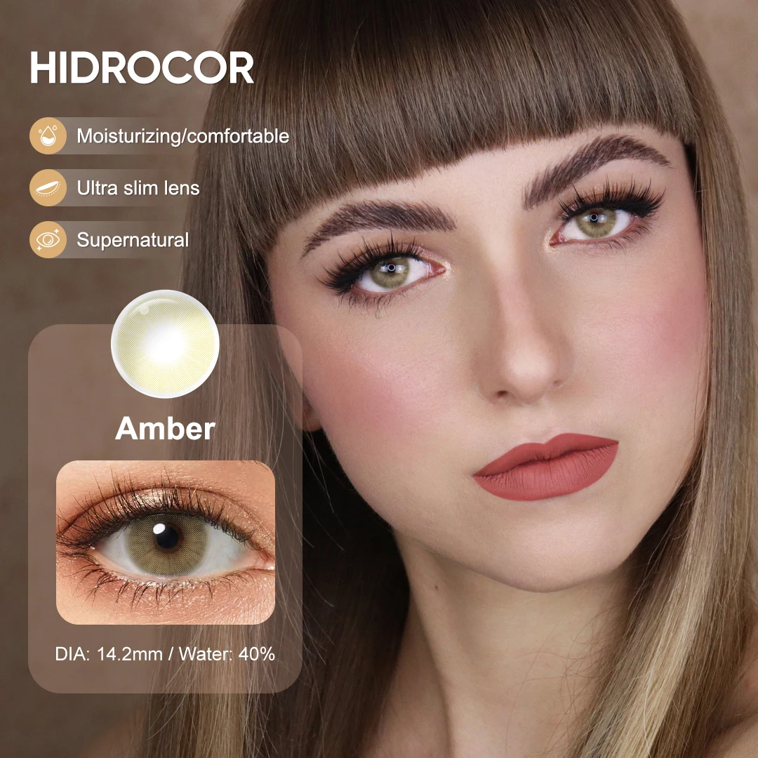 Free Shipping Color Contact Lens Freshgo Hidrocor Contacts Lenses Color Lentes de Contacto 1 Year Eye Contacts