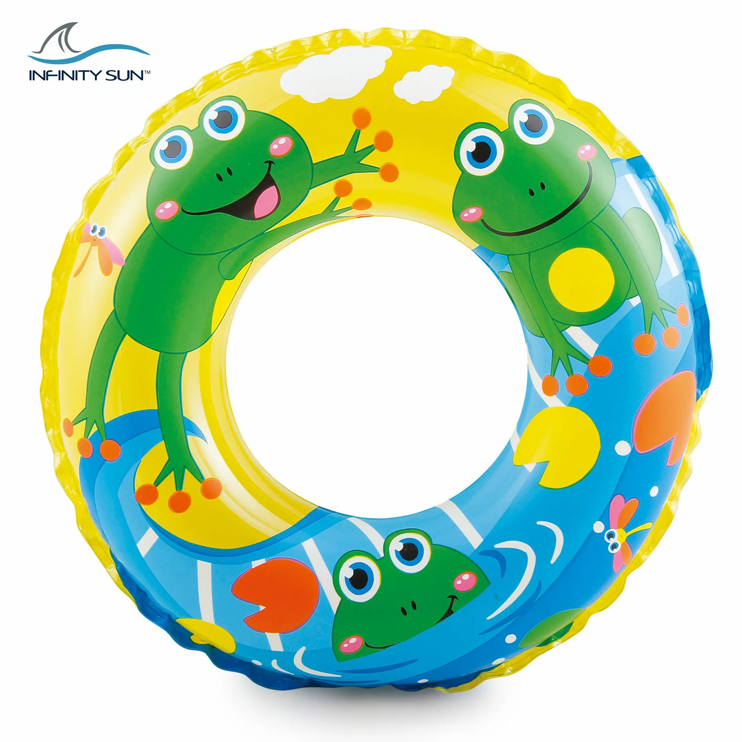 summer kids pool play rings inflatable swim ring inflatable baby infant swimming float ring
