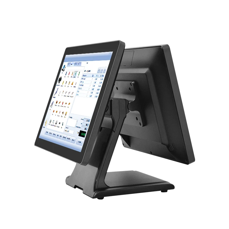 The Best POS Systems for 2024/Dual Touch Screen Pos 15 Inch Android All in One Pos System