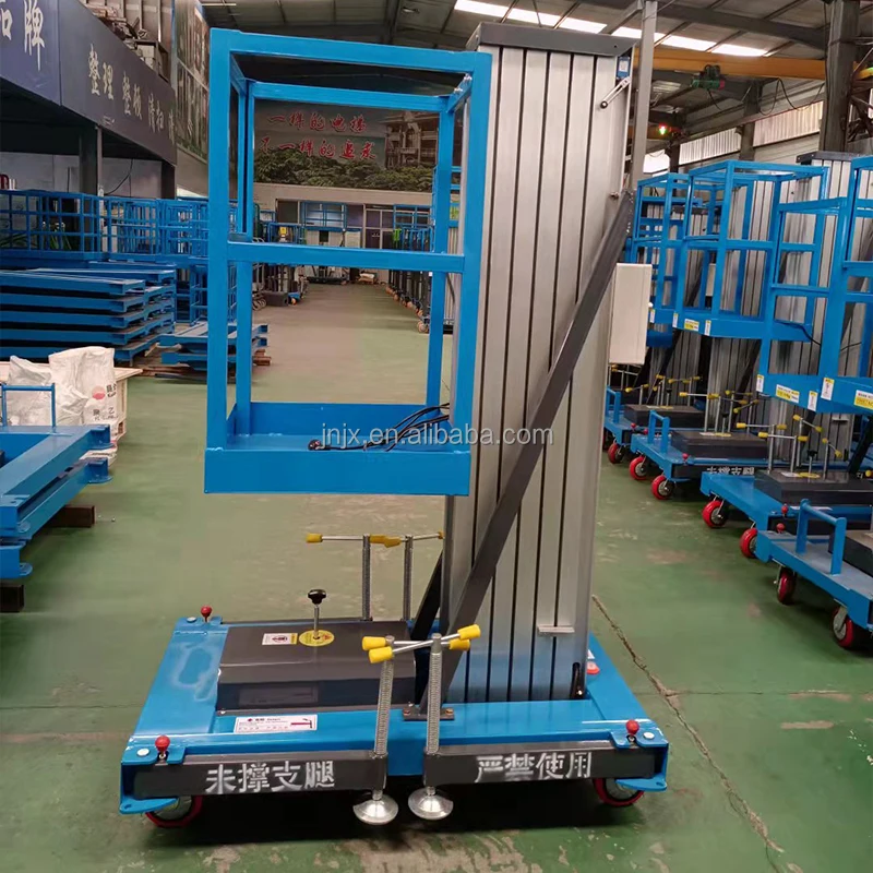 Подъемная платформа Juxin 4-10 м подъемная из алюминиевого сплава вертикальный подъемный Лифт для