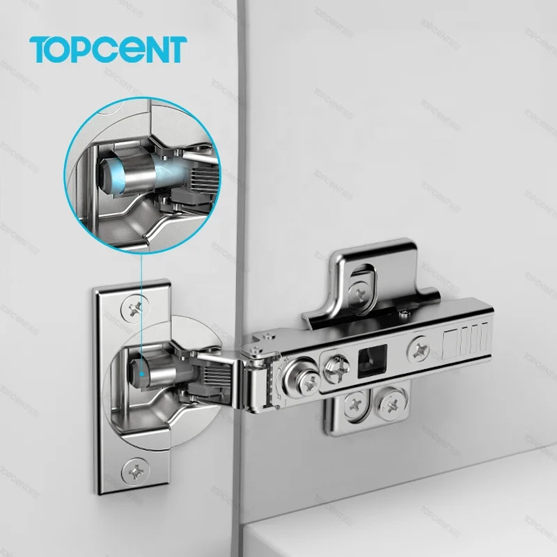 Topcent Factory 4D 3D Soft Closing Concealed Hinge Steel Furniture Hinge Fitting Cabinet Hinges