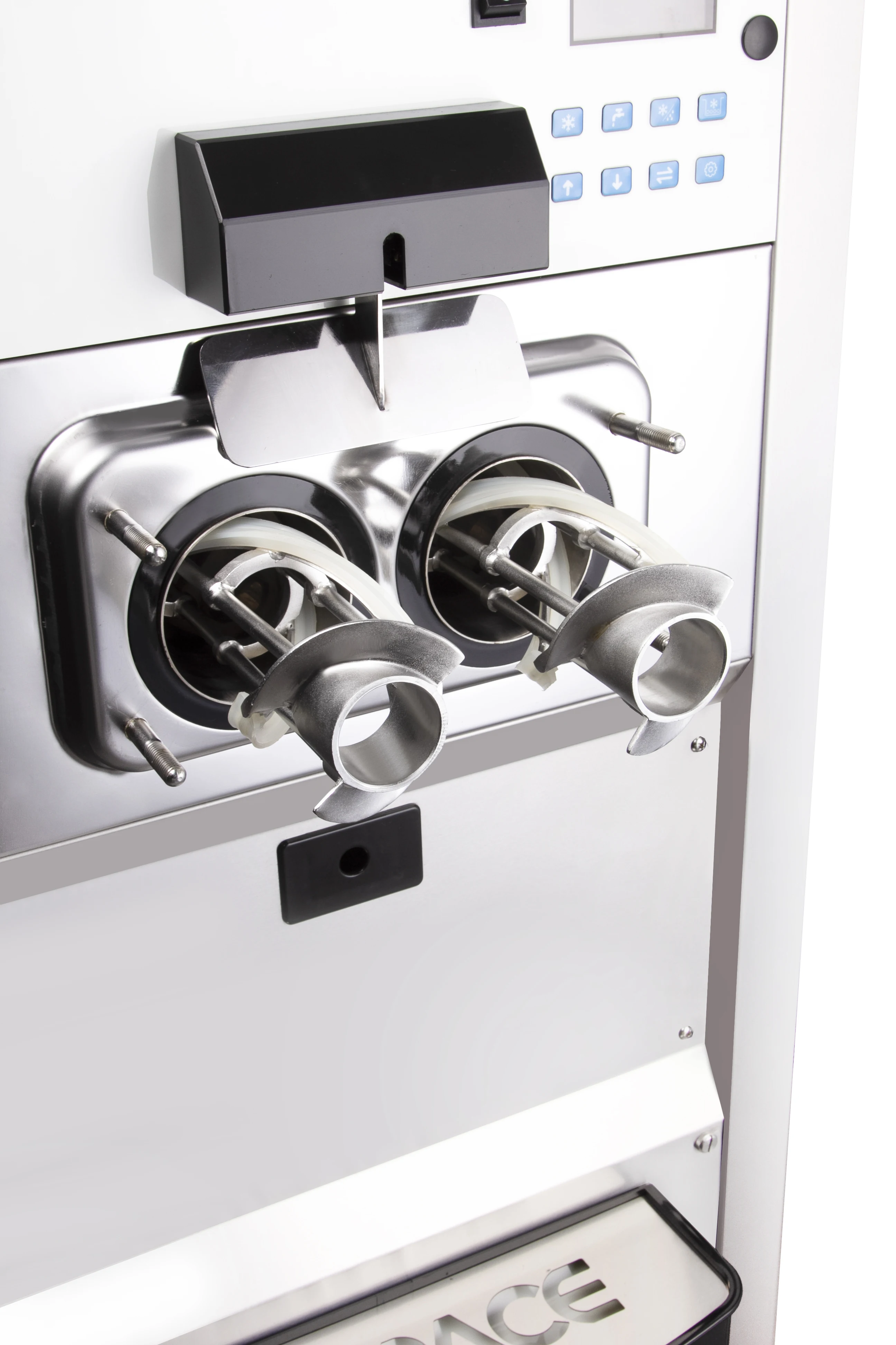 SPACE Twin flavor  table ice cream machine soft cone ice cream maker machine